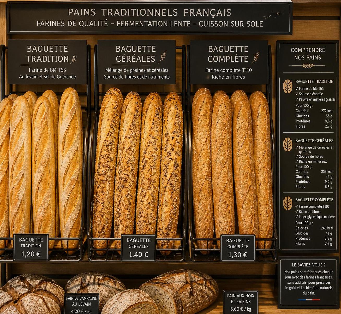découvrez comment la baguette influence votre apport calorique et apprenez à l'intégrer dans une alimentation équilibrée au quotidien.