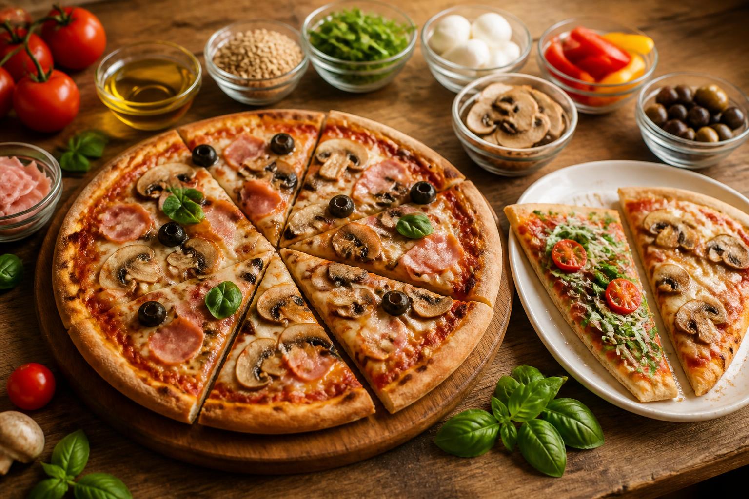 découvrez les calories dans une pizza, analysez ses apports nutritionnels, comparez différentes recettes et obtenez des conseils pratiques pour savourer votre pizza tout en gardant une alimentation équilibrée.