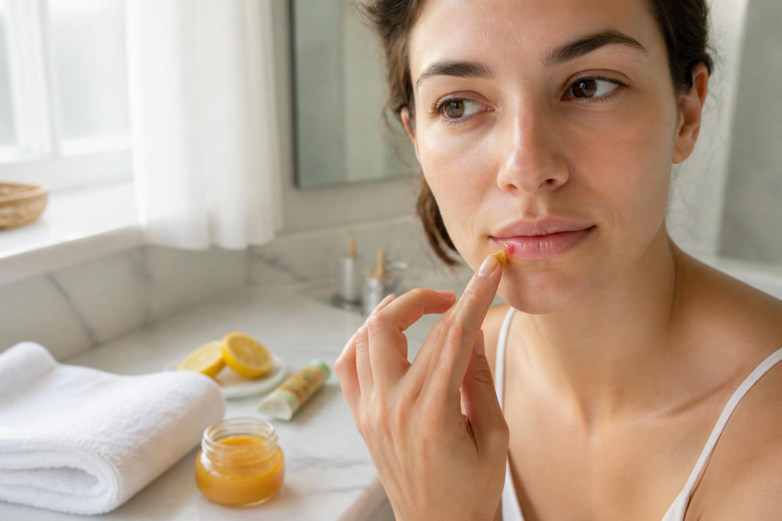 découvrez des astuces simples et efficaces pour éliminer un bouton de fièvre en une nuit et retrouver rapidement une peau saine.