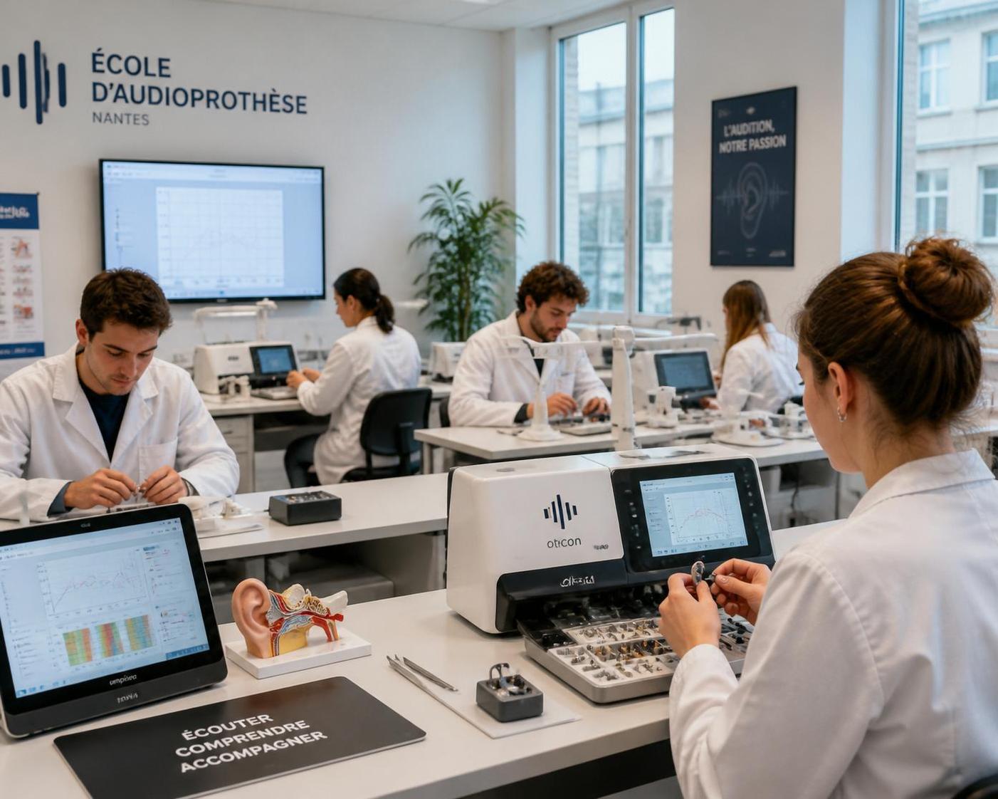 devenez expert en santé auditive grâce à notre formation d'audioprothésiste à nantes. acquérez les compétences essentielles pour accompagner et améliorer la qualité de vie des patients.