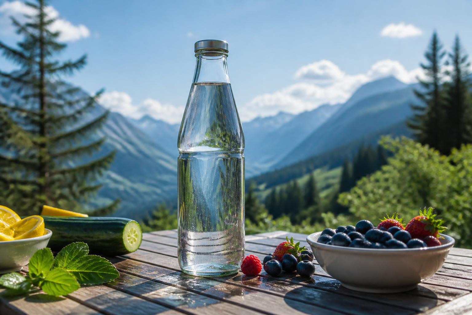 découvrez les bienfaits de l'eau de courmayeur : un allié minceur naturel ou simplement une source d'hydratation essentielle pour votre corps.