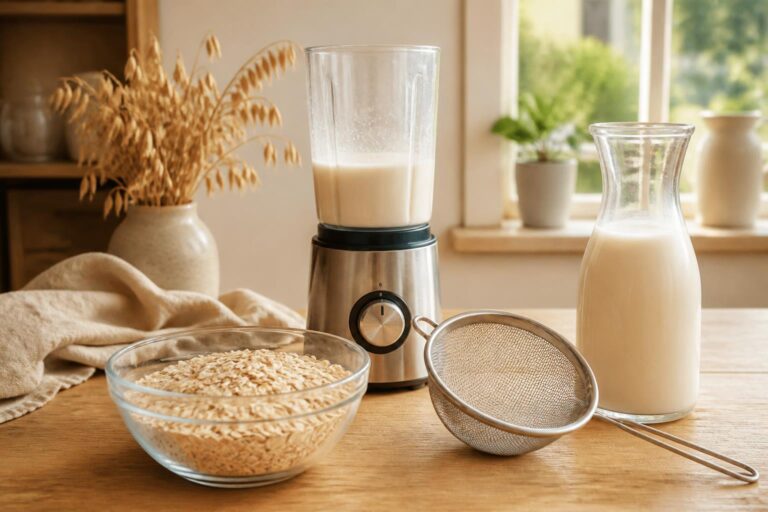 découvrez comment préparer facilement votre lait d'avoine maison grâce à une recette simple et naturelle, idéale pour une alternative saine et gourmande.