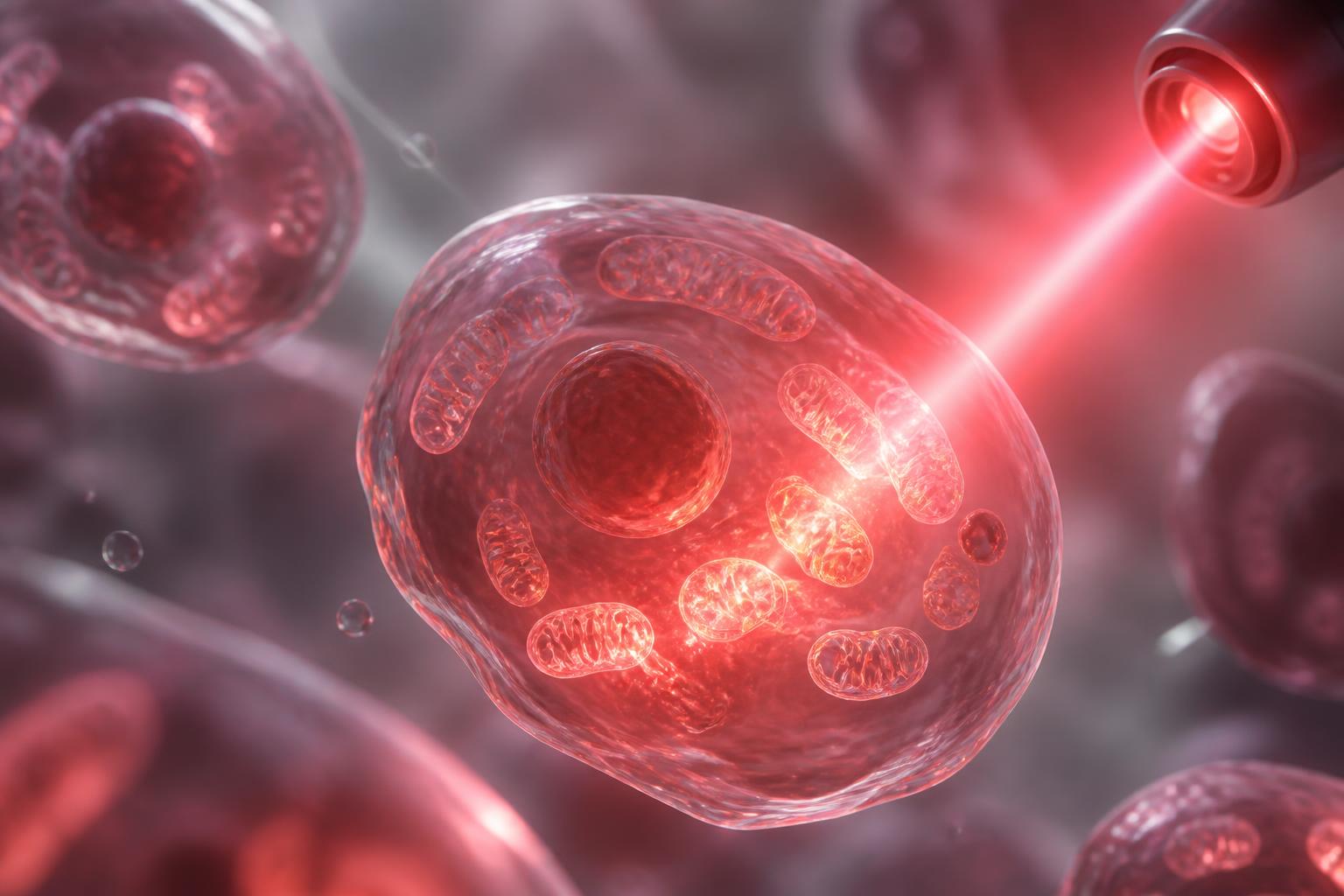 découvrez comment les cellules stimulées par la lumière révèlent les secrets de la photobiomodulation, une technique innovante pour améliorer la santé et la guérison.