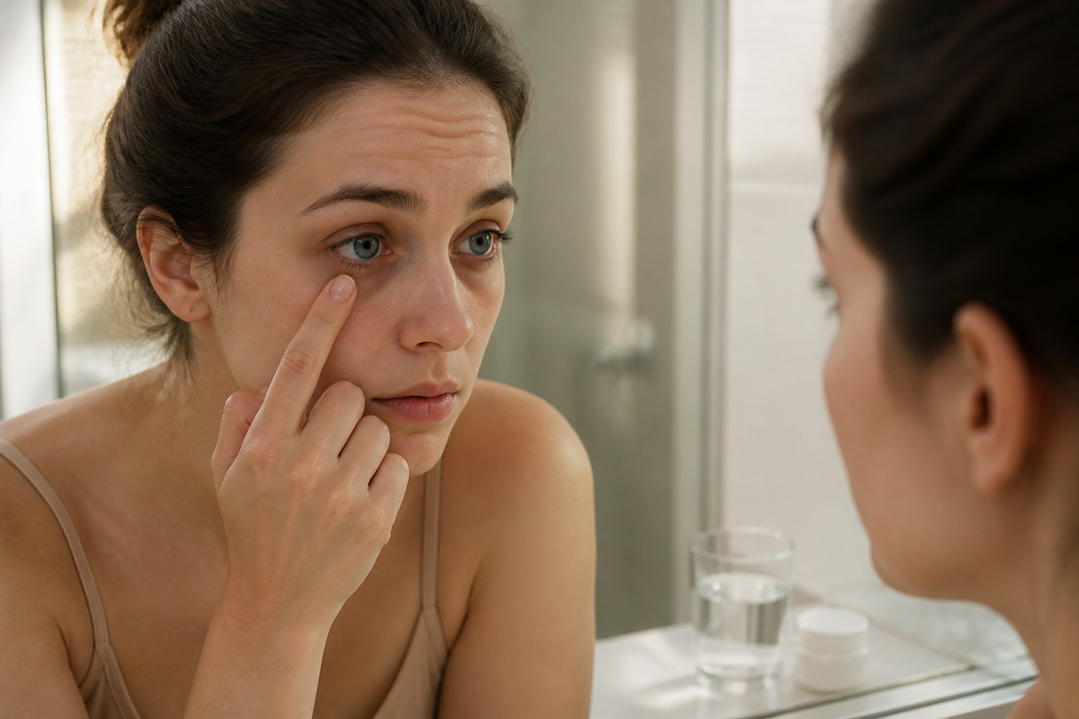 Cernes sous les yeux : causes possibles et gestes utiles