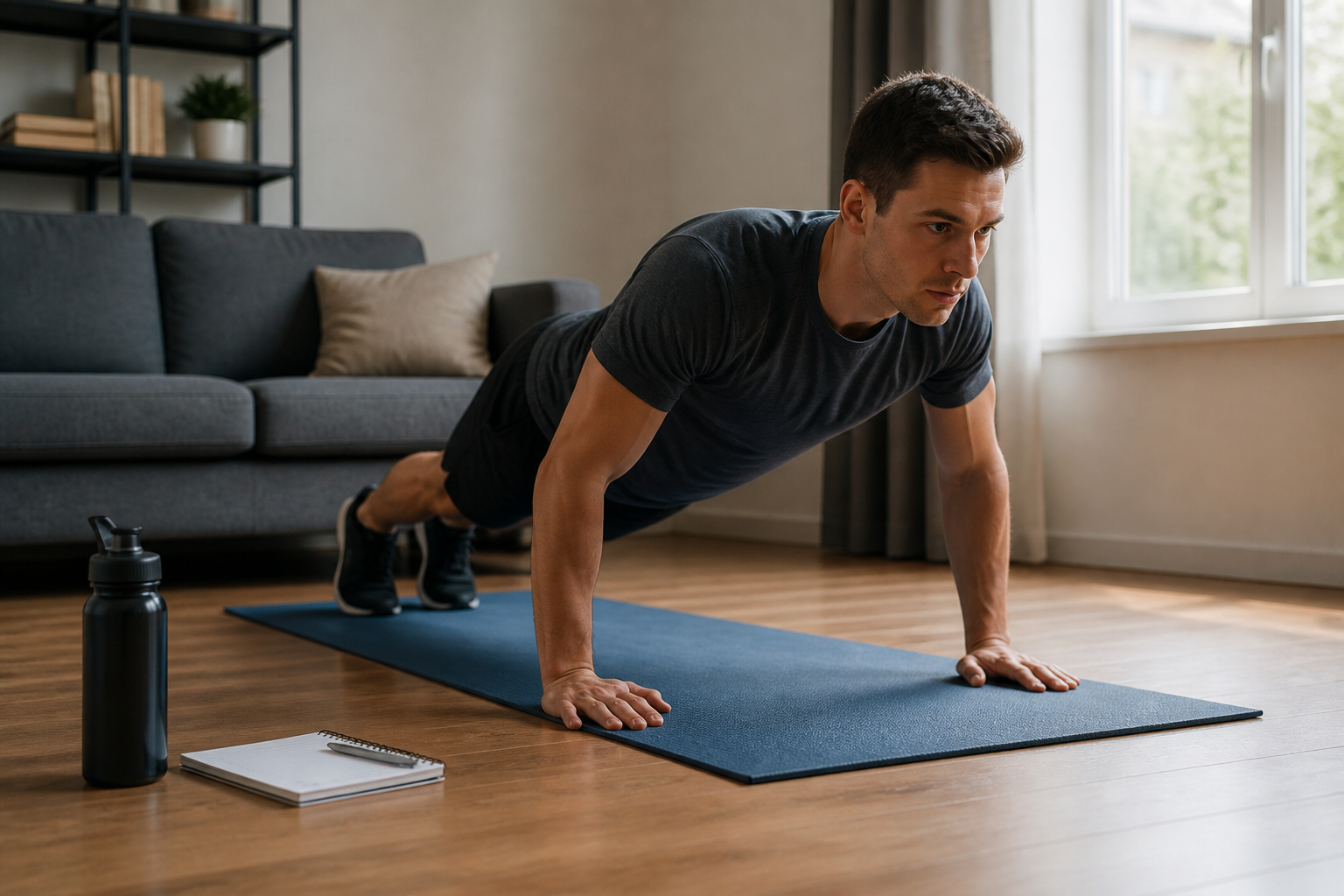 Combien de pompes par jour pour progresser sans se blesser ?