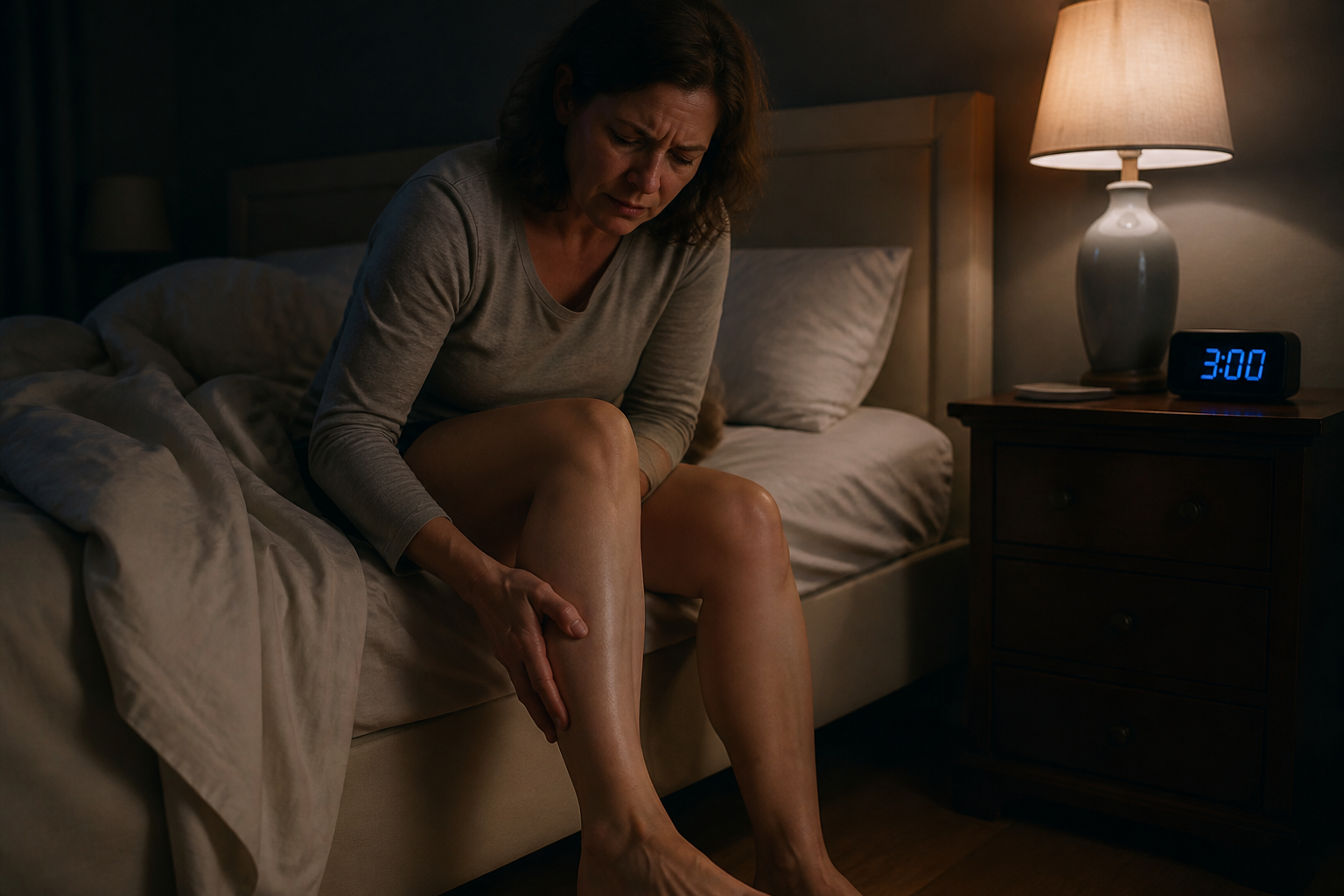 Crampes nocturnes : quelles maladies peuvent les provoquer ?