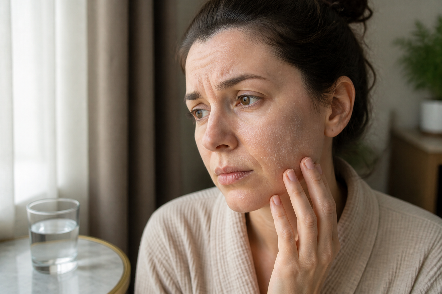 Peau sèche et déshydratée : comment faire la différence ?