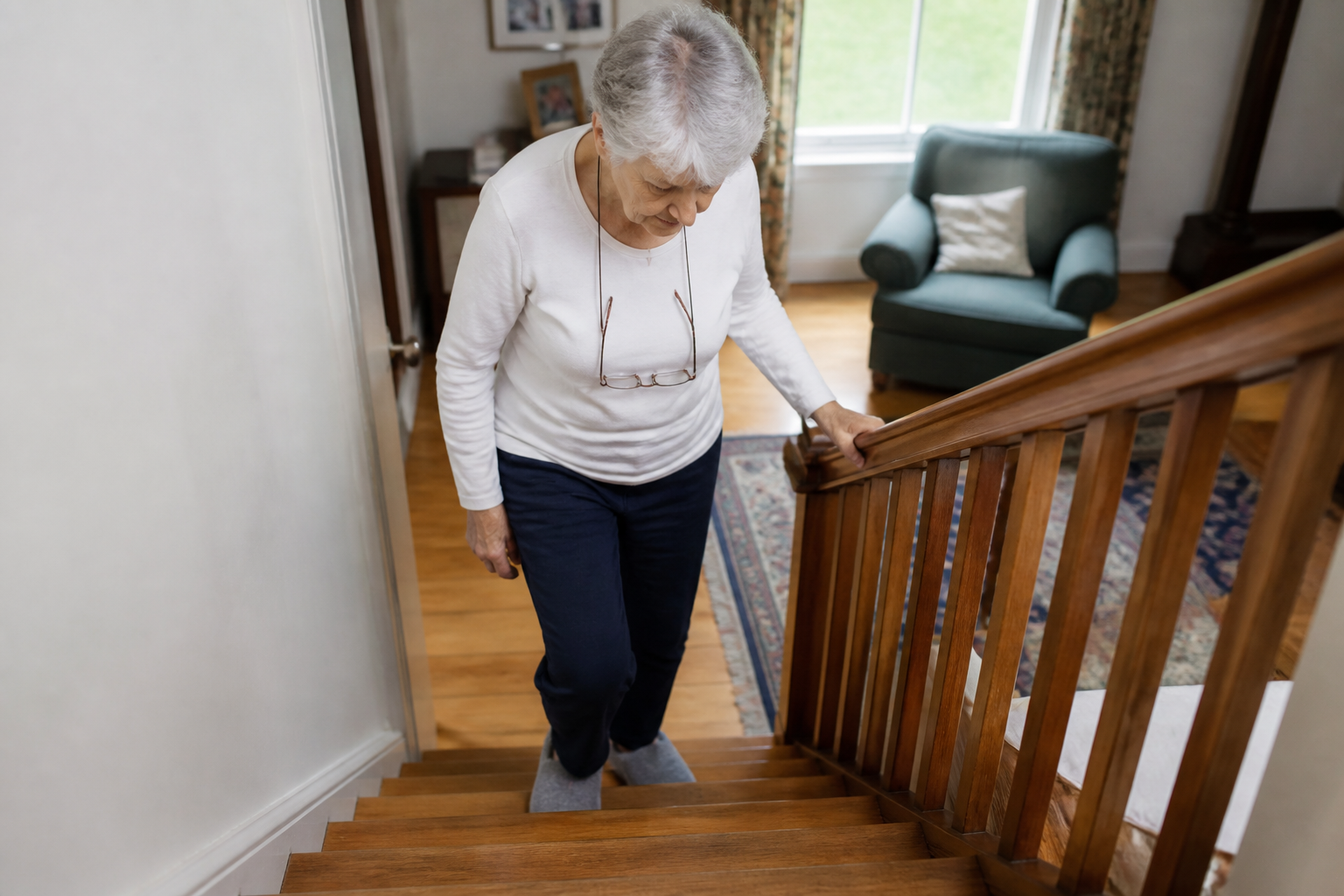 Perte d’équilibre chez la personne âgée : causes et prévention